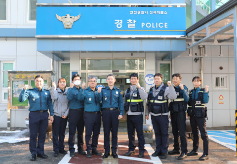 경기북부경찰청장, 연천署 전곡파출소 격려방문 및 표창 수여 